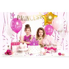 Zestaw Dekoracji Party Princess Kompletny na Eventy Firmowe 10 Elementów