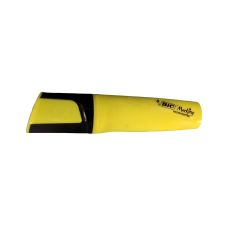 Zakreślacz BIC Highlighter Flat żółty pudełko sztuka