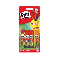 Klej w sztyfcie PRITT 3x11g + 1x10g neon mix kolorów blister B2B 1 sztuka