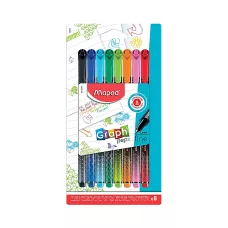 Cienkopis Graph Peps deco 8 sztuk opakowanie tekturowe