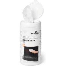 Ściereczki Nawilżane do Czyszczenia Ekranów Durable Screenclean 100 sztuk