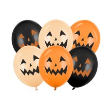 Balony 30 cm, Dynie, mix (1 op. / 6 szt.)