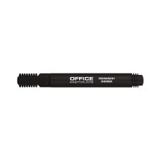 Marker permanentny OFFICE PRODUCTS okrągły 1-3 mm czarny tusz