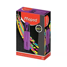 Zakreślacz Fluo Peps Fioletowy Ścięta Końcówka 1-5 mm