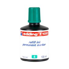 Tusz do uzupełniania markerów permanentnych e-T 100 Edding zielony 35 ml