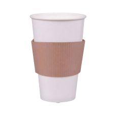 Owijka do kubka papierowego kraft 250-300 ml 50 szt.