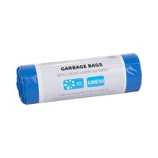 Worki na śmieci DONAU HOME, do segregacji, papier (LDPE), 120l, 10 szt., niebieskie