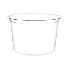 Pojemnik PLA okrągły przezroczysty 500 ml średnica 120 mm 50 sztuk