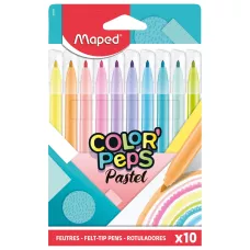 Flamastry Colorpeps Pastel 10 sztuk