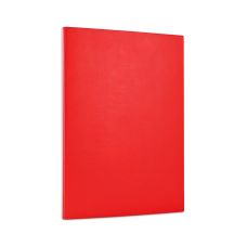 Teczka biurowa z rzepem OFFICE PRODUCTS z polipropylenu A4 1,5 cm 3-skrzydłowa czerwona