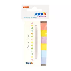 Zakładki Indeksujące Papierowe Candy Neonowe 45x15mm 180 kartek