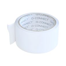 Taśma dwustronna Q-CONNECT przezroczysta o szerokości 50mm i długości 10m do biura