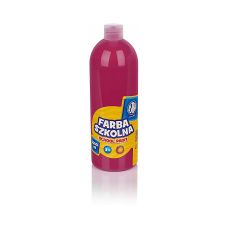 Farba Plakatowa Szkolna Różowa 1000ml Astra Wydajna