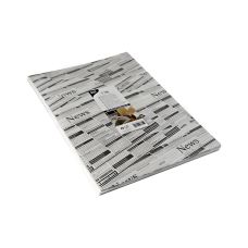 Papier pakowy biały Newsprint tłuszczoodporny 35 x 25 cm 1 kg około 200 arkuszy