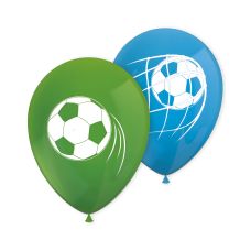 Balony lateksowe soccer fans 28 cm 8 szt.