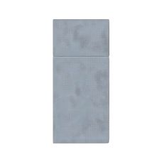 Kieszkonki na sztućce Softpoint szare 32 cm x 38 cm 50 szt.