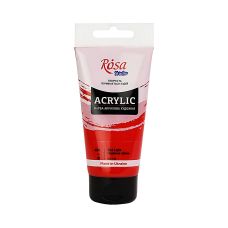 Farba Akrylowa Rosa Studio Czerwona Red Light 75ml