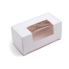 Pudełko papierowe na Makaroniki 10x4,5x4,5 cm Stabilne Pojemnik 100 szt.