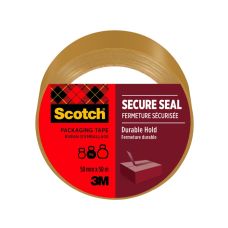 Taśma pakowa Scotch Secure Seal 50mm x 50m brązowa