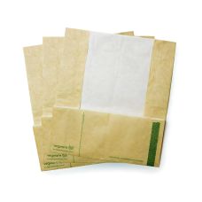 Torebka termiczna z okienkiem papierowa 20,3 x 5,1 x 23 cm 50 sztuk