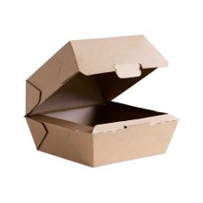 Pudło na burgera termiczne papierowe 13 x 13 x 8 cm 50 sztuk