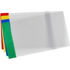 Okładki Regulowane na Książki i Zeszyty E6 Kolorowe 25 sztuk 24,5x34-37,7cm