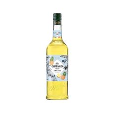 Syrop giffard ananas 1,0l - profesjonalny syrop owocowy do napojów i deserów