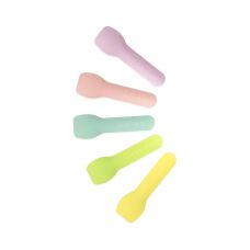 Łyżeczki papierowe do lodów z wzorem Tutti Frutti 9 cm 50 sztuk