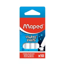 Kreda Whitepeps biała niepyląca 10 sztuk