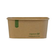 Pojemnik papierowy prostokątny dyspersja 1000 ml 17,3 x 12,1 x 7,5 cm 50 szt.