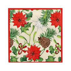 Serwetki papierowe 3-warstwowe Winterly 1/4 składane 25 x 25 cm 50 sztuk