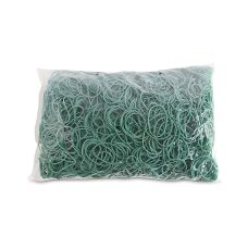 Gumki recepturki OFFICE PRODUCTS średnica 40mm grubość 1,5x1,5mm 60% kauczuku zielone 1000g zgrzewka