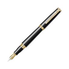 Pióro wieczne Scrikss Heritage z czarnego złota w drewnianym pudełku