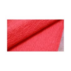 Bibuła krepina dekoracyjna czerwona 180 gramów 50x250 cm