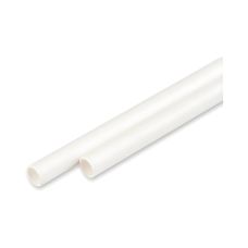 Słomki papierowe białe proste 12 mm 205 mm 200 szt.