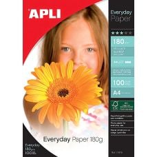 Papier fotograficzny APLI Everyday Photo Paper, A4, 180gsm, błyszczący, 100ark.