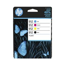 Tusz HP 912 CMYK 6ZC74AE zestaw czterech kolorów do drukarek atramentowych