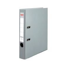 Segregator Herlitz A4 5cm Q.file popielaty