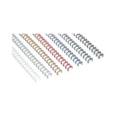 Grzbiety metalowe do bindowania Argo 4,8mm białe A4 skok 3:1 100 sztuk