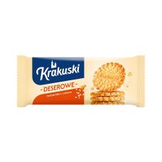 Ciastka deserowe Krakuski z cukrem 200 g