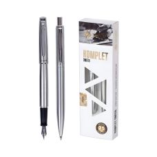 Pióro+ długopis Zenith Silver w etui