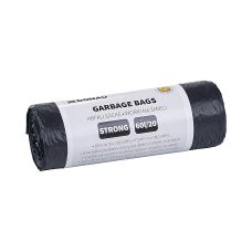 Worki na śmieci DONAU HOME, mocne (LDPE), 60l, 20 szt., czarne