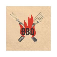 Serwetki papierowe BBQ 33x33 cm (20 szt.)