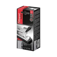 Zszywacz Advanced Metaliczny Srebrny do 25 kartek Krótki Magazynek