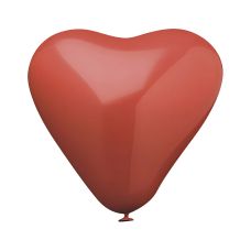 Balony lateksowe Heart wzór serce kauczukowe średnica 30 cm opakowanie 10 sztuk