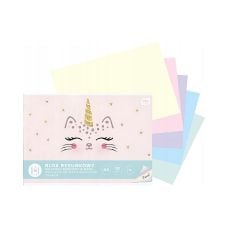 Blok rysunkowy A4 kolor 10 kartek Pastel INTERDRUK