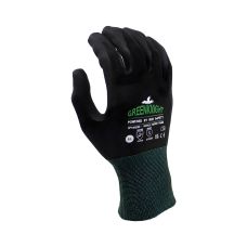 Rękawice dziane Eco MCR Greenknight GP1082NM z nitrylem, rozmiar 10