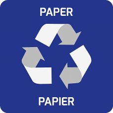 Naklejka Samoprzylepna Na Kosze Eko Alda, Papier