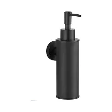 Dozownik do Mydła w Płynie Ścienny Okrągły Faneco SYDNEY BLACK 170 ml