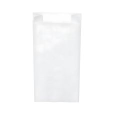 Torebka śniadaniowa papierowa biała o nośności 1,5 kg wymiary 14+7 x 29 cm 1000 sztuk